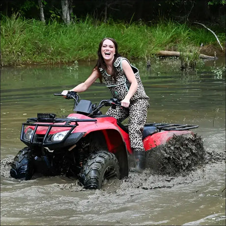 Retro Waders | Womens - Leopard - Small 8