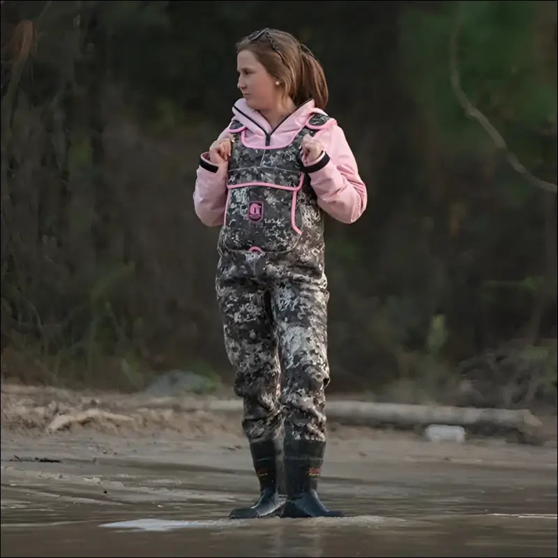Retro Waders | Womens - Seven/Pink - Small 8