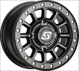 Sedona Sano Beadlock Wheel - Black - 15x7 / 5x4.5 / + 50mm (6 + 1) - Wheels