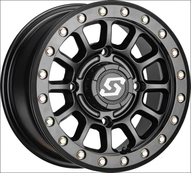 Sedona Sano Beadlock Wheel - Black - 15x7 / 5x4.5 / + 50mm (6 + 1) - Wheels