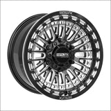 Slayer 6R Beadlock | Gloss Black Contrast Cut - 15x8 | +25mm/5 + 3 | 6x5.5 | 98681 (Maverick R)