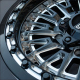 Slayer 6R Beadlock | Gloss Black Contrast Cut
