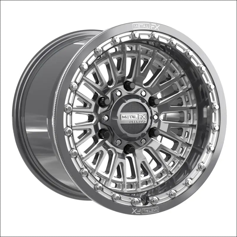 Slayer 6R Beadlock | Gunmetal Contrast Cut - 15x10 | +25mm/6 + 4 | 6x5.5 | 98692 (Maverick R)