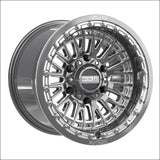 Slayer 6R Beadlock | Gunmetal Contrast Cut - 15x10 | +25mm/6 + 4 | 6x5.5 | 98692 (Maverick R)