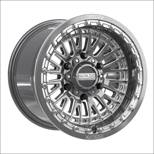 Slayer 6R Beadlock | Gunmetal Contrast Cut - 15x10 | +25mm/6 + 4 | 6x5.5 | 98692 (Maverick R)