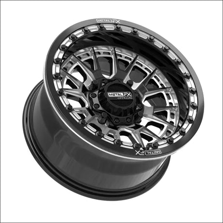 Slayer Beadlock | Gloss Black Contrast Cut - 15x8 | 0mm/4 + 4 | 4x136/4x137 | 98641 (Can-Am / Honda) - Wheels