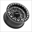 Slayer R Beadlock | Gloss Black Contrast Cut - 15x8 | +0mm/4 + 4 | 5x4.5 | 98661 (Polaris 5-Lug / Segway Super Villain)
