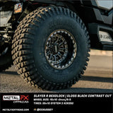 Slayer R Beadlock | Gloss Black Contrast Cut - Wheels