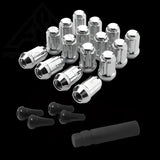 Spline Drive Lug Nut Kit -12mm x 1.25 with Slim Profile Socket - Wheels