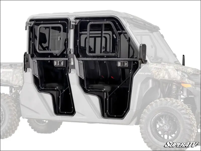 SuperATV ’22+ CF Moto UForce 1000 XL Convertible Cab Enclosure Doors
