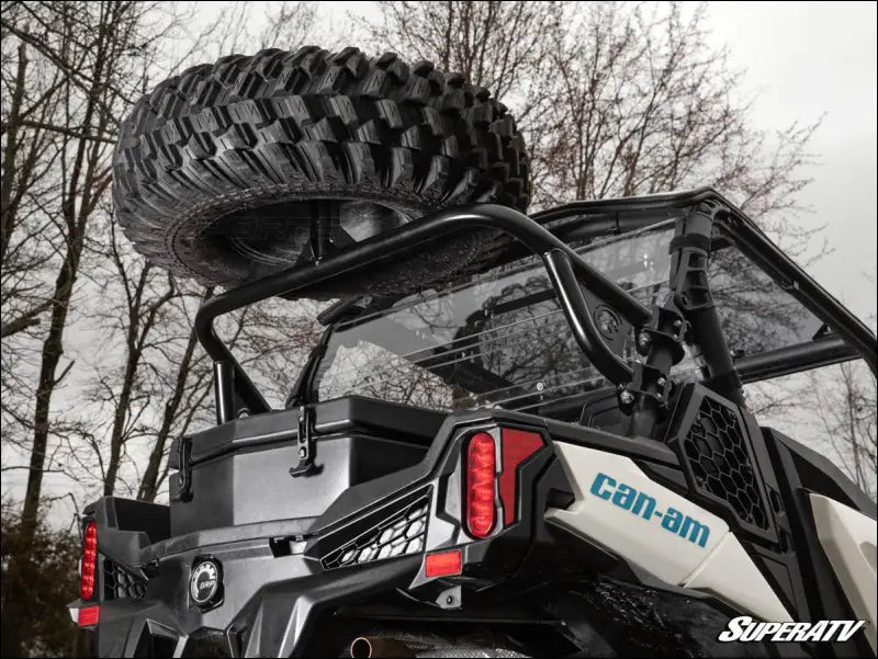 SuperATV Can-Am Maverick Trail Spare Tire Carrier - Bumpers