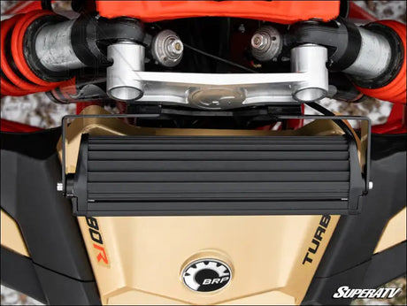 SuperATV Can-Am Maverick X3 12’’ Shock Tower Light Bar Mount - Bracket Kits