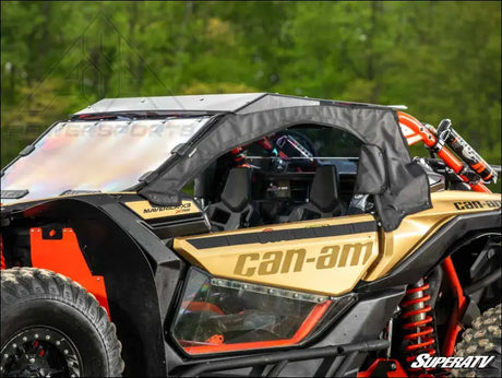 SuperATV Can-Am Maverick X3 Primal Soft Cab Enclosure Upper Doors - Enclosures