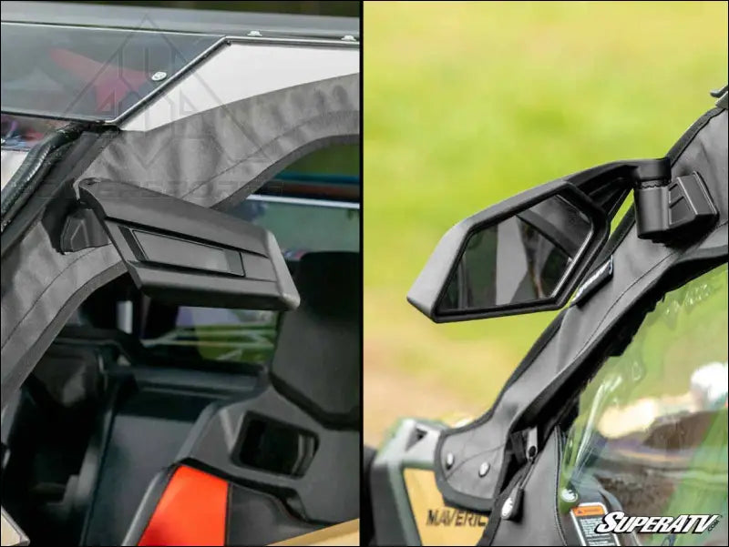 SuperATV Can-Am Maverick X3 Primal Soft Cab Enclosure Upper Doors - Enclosures