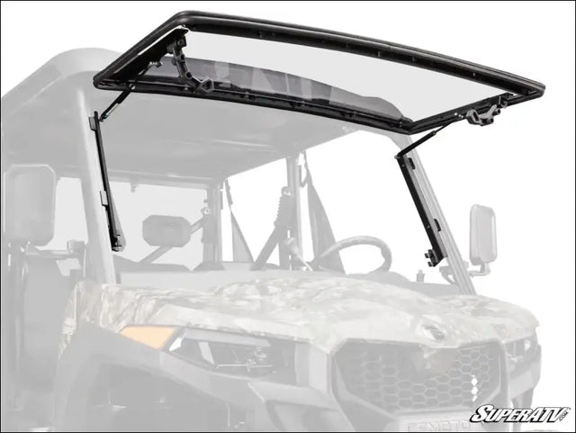 SuperATV CFMoto UForce 800 Flip Windshield - 2014-2022 - Front Windshields