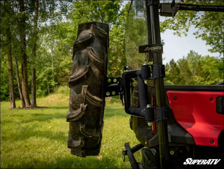 SuperATV Honda Pioneer 1000-5 Spare Tire Carrier - Bumpers