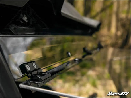SuperATV John Deere Gator XUV 835 Scratch-Resistant Flip Windshield