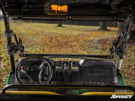 SuperATV John Deere Gator XUV550 Scratch-Resistant Flip Windshield