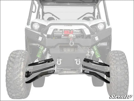 SuperATV Kawasaki Teryx 3‰? Long Travel Kit - Heavy-Duty 4340 Chromoly Steel / Black