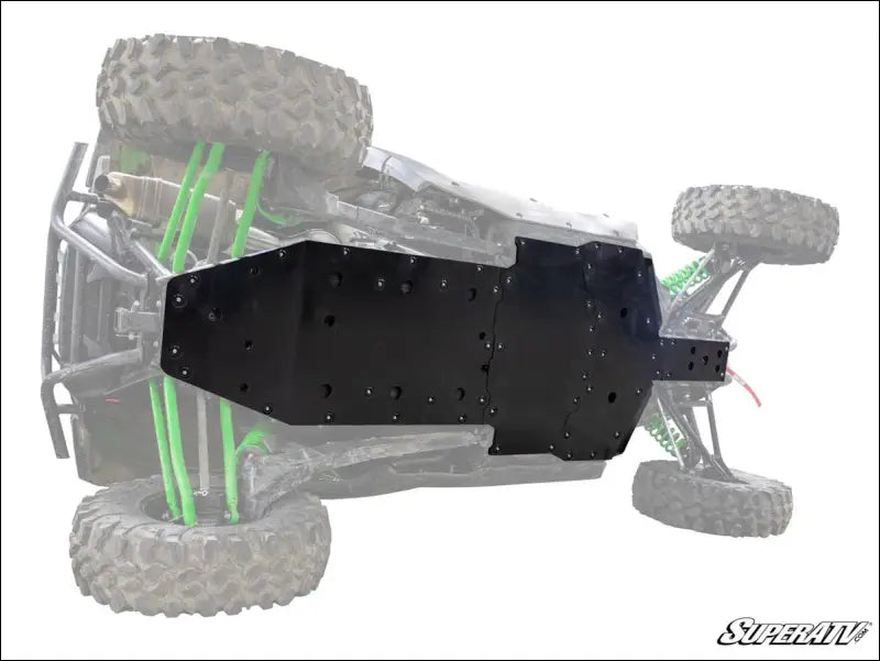 SuperATV Kawasaki Teryx KRX 1000 Full Skid Plate - Plates