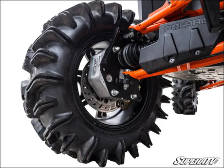 SuperATV Polaris Ranger 1000 4” Portal Gear Lift - Billet / 0.3 / No Thanks - Portals