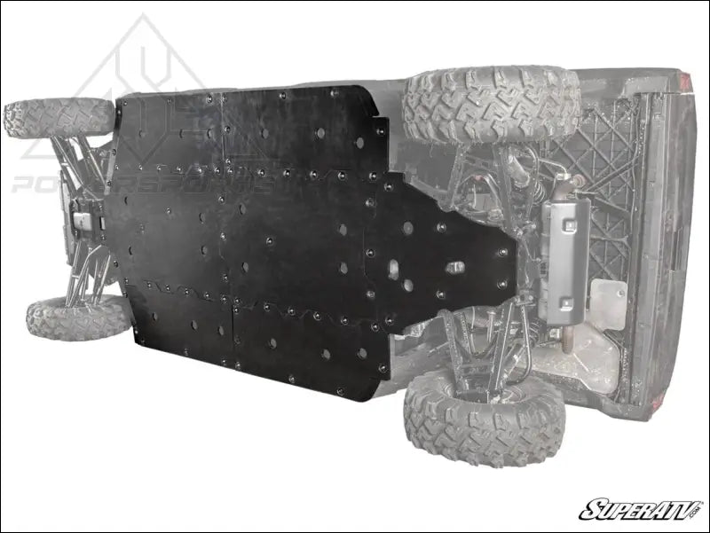 SuperATV Polaris Ranger Crew 1000 Full Skid Plate - Plates