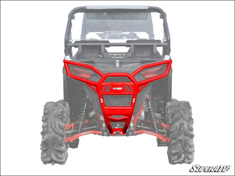 SuperATV Polaris RZR 900 Rear Bumper - Red - Bumpers