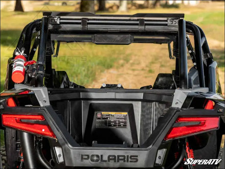 SuperATV Polaris RZR Pro XP Rear Vented Windshield - 2 Seat
