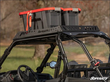 SuperATV Polaris RZR S 1000 Outfitter Sport Roof Rack - Cargo Management