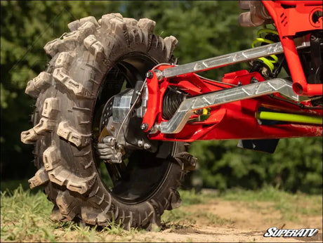 SuperATV Polaris RZR Turbo R 4’’ Portal Gear Lift - Portals