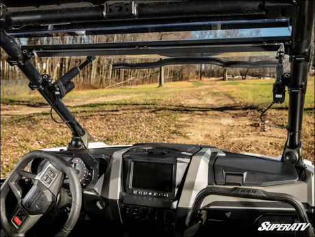 SuperATV Polaris RZR Turbo R Maxdrive Power Flip Windshield