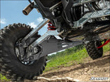 SuperATV Polaris RZR Turbo R Trailing Arms - Black / Stealth Gray - Rear