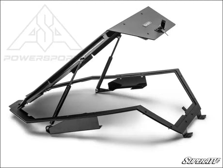 SuperATV Polaris RZR Turbo R Trunk Bed Enclosure - Cargo Management