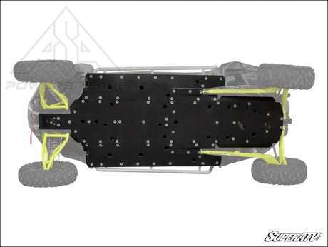SuperATV Polaris RZR XP 4 1000 Full Skid Plate - Plates