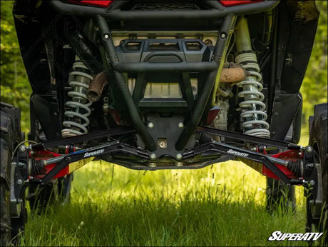 SuperATV Polaris RZR XP Turbo High Clearance Boxed Radius Arms - Rods