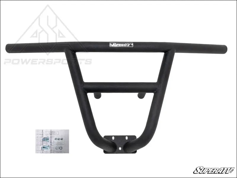 SuperATV Polaris RZR XP Turbo Low Profile Front Bumper - Bumpers