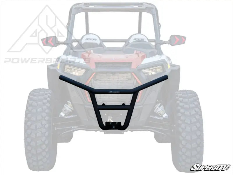 SuperATV Polaris RZR XP Turbo Low Profile Front Bumper - Bumpers