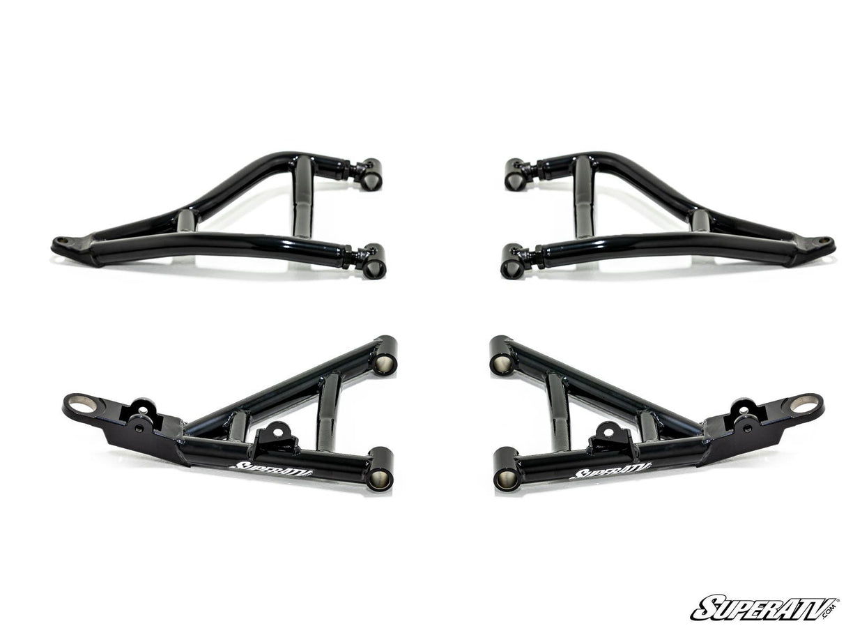 SuperATV Yamaha Wolverine X4 High Clearance 1.5" Forward Offset A-Arms