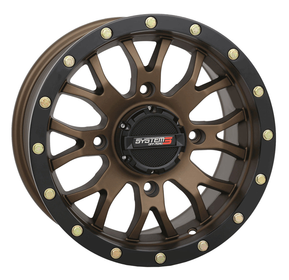 System 3 Bronze SB-4 Beadlock & System 3 RC500S 8 Ply Rock Crawler Wheel & Tire Kit