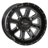 System 3 Gloss Black ST-4 & System 3 Radial RT320 Tires Wheel & Tire Kit