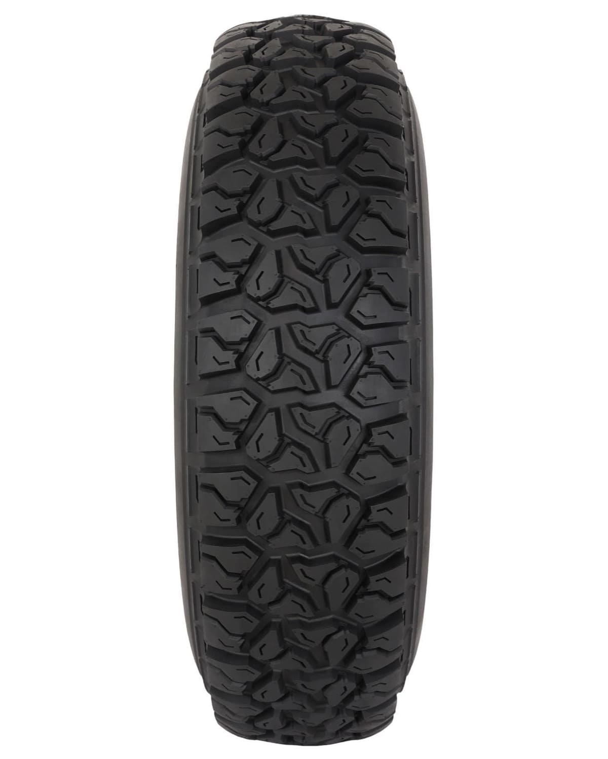 System 3 Gloss Black w/Matte Brushed Ring SB-9 Beadlock & System 3 DX440 Offroad Wheel & Tire Kit