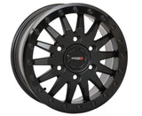 System 3 Matte Black SB-8 Beadlock 6-Lug & System 3 RC500 10 Ply Rock Crawler Wheel & Tire Kit
