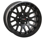 System 3 Matte Black w/Gloss Black Ring SB-9 Beadlock & System 3 RC500S 8 Ply Rock Crawler Wheel & Tire Kit
