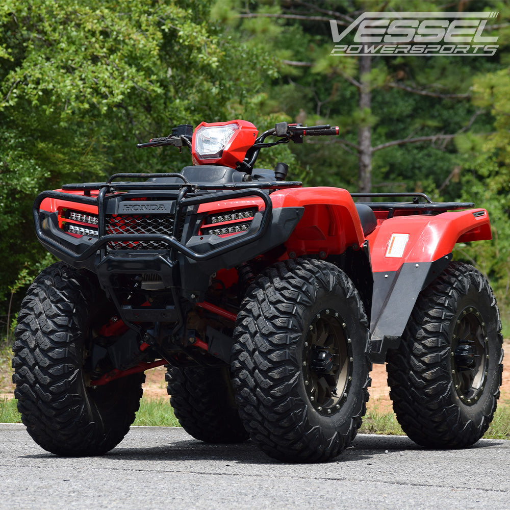 Dual Wide 8" LED Headlights for 2014-2025 Honda Rancher, Foreman, Rubicon