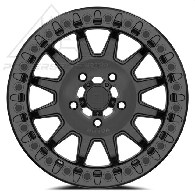 Valor Off-Road V09 Beadlock - Brushed Charcoal - Wheels