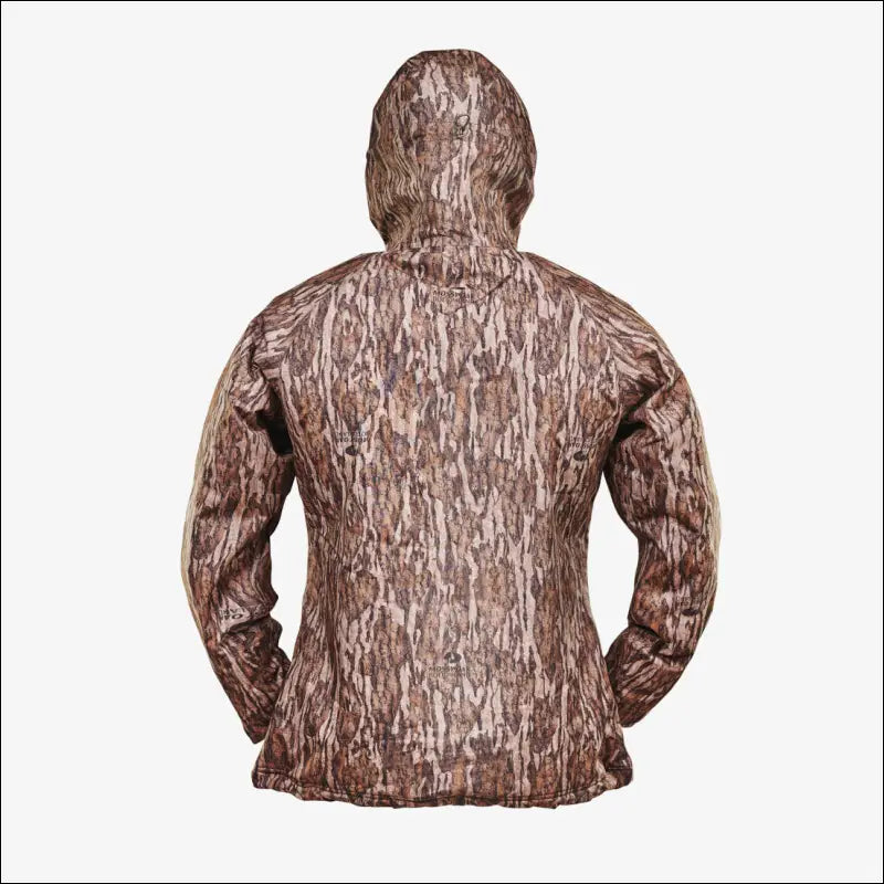Waterproof 1/2 Zip Bog Hoodie | Womens - Mossy Oak Bottomland - Medium - Outerwear