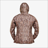 Waterproof 1/2 Zip Bog Hoodie | Womens - Mossy Oak Bottomland - Medium - Outerwear