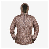 Waterproof 1/2 Zip Bog Hoodie | Womens - Mossy Oak Bottomland - Small - Outerwear
