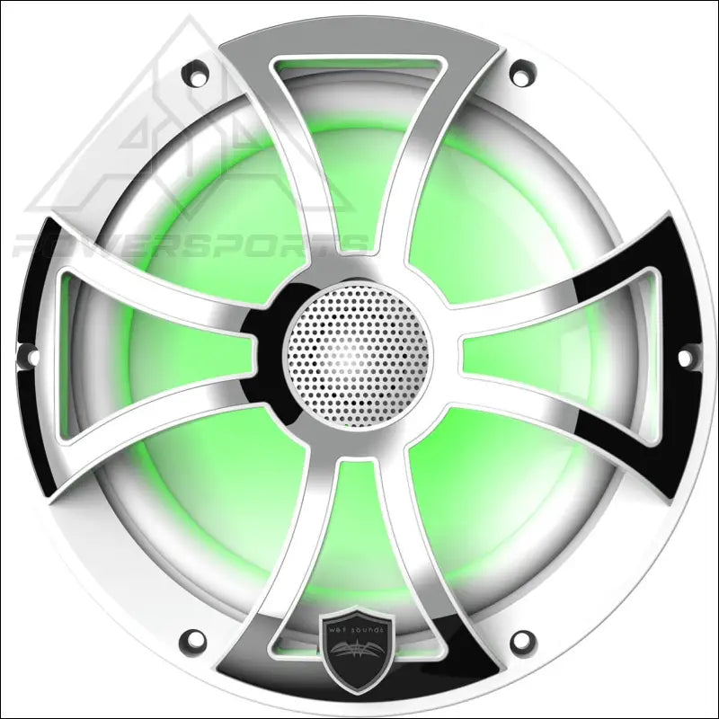 Wet Sounds High Output Component Style 8’’ Marine Coaxial Speakers - Audio