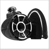 Wet Sounds Revolution Series 10’’ Black Tower Speakers - Fixed Clamp Mini (1’’ - 1 7/8’’) - Audio